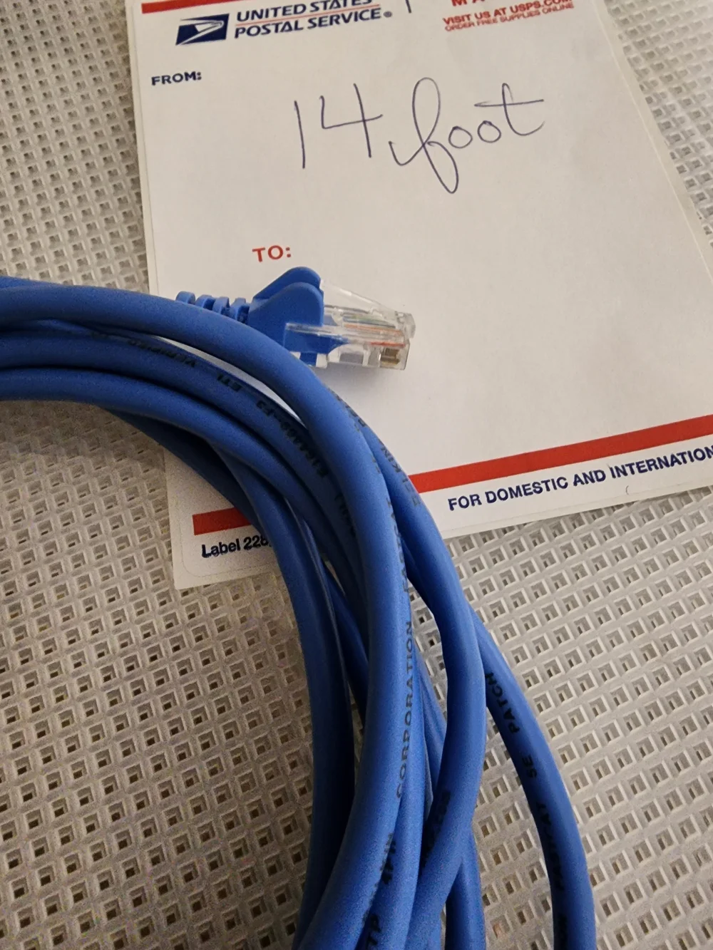 Blue HDMI Cable – High-Speed HDMI Cord (Brand: )